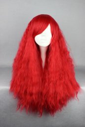 Red Long Lolita Cosplay Wig