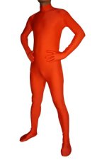 Red Spandex Lycra Catsuit (No Hood No Hand)
