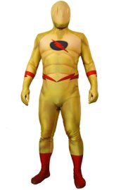 Reverse Flash DCUO Costume | Printed Spandex Lycra Zentai Suit