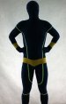 Royal Blue and Yellow Glow in Dark Super Hero Zentai Suit