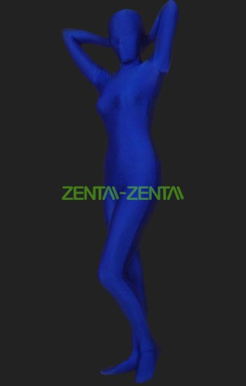 Royal Blue Full Body Suit | Full-body Tights Lycra Spandex Zentai Suit
