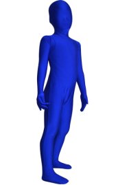 Royal Blue Kid Full Body Suit