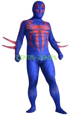 S-guy 2099 Printed Spandex Lycra Zentai Suit with 3D Muscle Shades