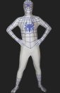 S-guy Blue and White Spandex Lycra Full Body Suit S-guy Blue and White Spandex Lycra Full Body Suit