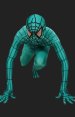 S-guy Bodysuit | Blue Lycra S-guy Costume