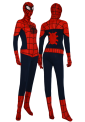S-guy Costume | Red and Dark Blue Spandex Lycra Zentai Suit
