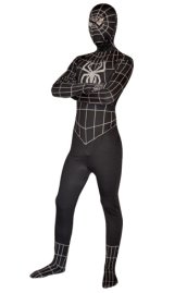 S-guy Zentai | Black and Grey Spandex Lycra Zentai Suit