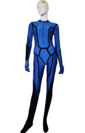 Samus Zero Suit | Blue Spandex Lycra Catsuit