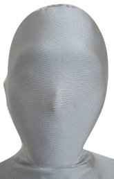 Silver Grey Zentai Mask | Spandex Lycra Zentai Hood Silver Grey Zentai Mask | Spandex Lycra Zentai Hood