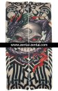 Skeleton and Dragon Tattoo Sleeves