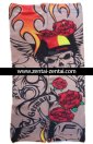 Skeleton Flame Tattoo Sleeves