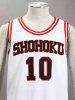 SLAM DUNK- Sakuragi Hanamichi 2G-Shohoku Middle School Basketball Uniform-White No.10