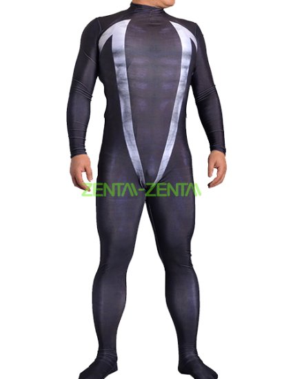 Spawn Costume | Printed Spandex Lycra Zentai Suit with 3D Muscle Shading