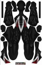 Spawn Printed Spandex Lycra Costume