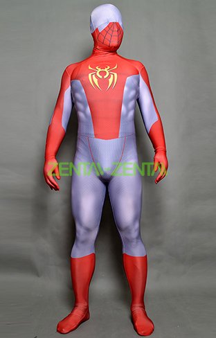 Spider Phoenix Printed Spandex Lycra Bodysuit by Spider Phoenix