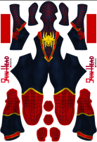 Spidey and His Amazing Friends Miles Morales Web Spinners Printed Dye-Sub Costume