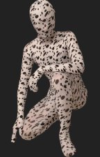 Spotty Dog-Black and White Spotty Lycra Full Body Zentai Suits Spotty Dog-Black and White Spotty Lycra Full Body Zentai Suits
