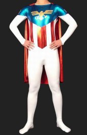 Super Hero Shiny Metallic Zentai Suit/Catsuit