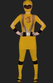 Super Sentai | Engine Sentai Go-onger Go-On Yellow Full Bodysuit