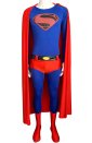 Superman Spandex Lycra Costume with Chest Symbol and Cape with Symbol