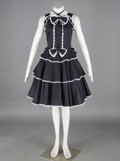 Sweet Black Cosplay Lolita Dress 18G