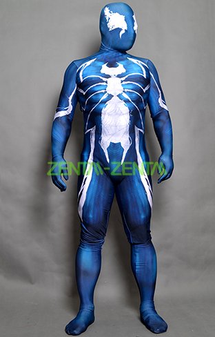 Symbiote S-guy Printed Lycra Zentai Costume 2
