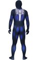 Symbiote S-guy Taglia Printed Spandex Lycra Costume with 3D Muscle Shadings