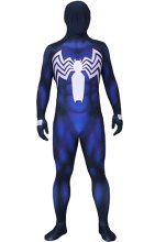 Symbiote S-guy Taglia Printed Spandex Lycra Costume with 3D Muscle Shadings