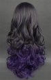 Tara And Purple Curly Wig! Lolita Cosplay Wig!