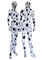 The Spot | Black and White Spandex Lycra Zentai Suit