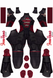 Thunderbolts John Walker Dye-Sub Spandex Lycra Bodysuit Costume