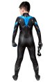Titans Nightwing Printed Spandex Lycra Costume for Kid