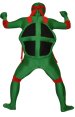 TMNT-Green Red and Yellow Spandex Lycra Cosplay Costume