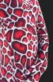 Top Texture! Red Surrealism Spandex Lycra Full Body Unisex Zentai Suit