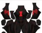Ultimate Black Widow Printed Spandex Lycra Costume