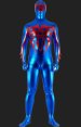 Ultimate S-guy 2099 | Blue and Red Shiny Metallic Zentai Suit