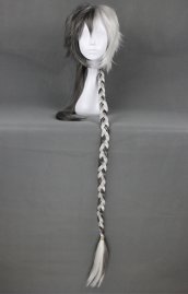 VOCALOID 3! China's Coslay Wig! Grey And White Woven Cosplay Wig!