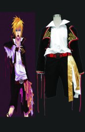 VOCALOID-the Sandplay Singing of the Dragon LEN Cosplay Costume
