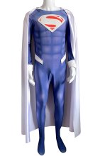 Vol ZOD Earthe 2 Superman Spandex Lycra Costume with Cape