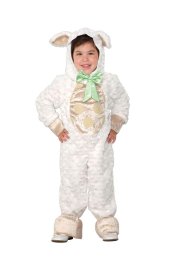 White lamb Kids Halloween Costume