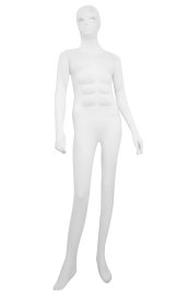 White Muscle Zentai Suit