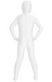White Spandex Lycra Kids Zentai Suit
