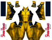 Wolverine Deadpool Printed Spandex Lycra Costume
