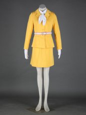 Yellow Air Hostess Uniform 5G
