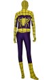 Yellow and Purple Spandex Lycra S-guy Zentai Suit
