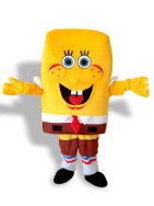 Yellow,Brown,White, Red And Black Short-furry Sea Animal Mascot Costume 2G