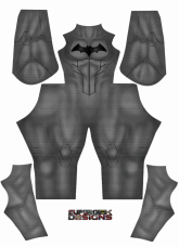 Young Justice B-guy Printed Spandex Lycra Costume