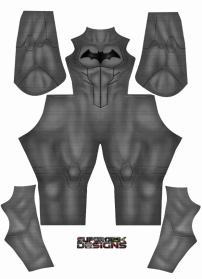 Young Justice B-guy Printed Spandex Lycra Costume
