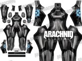 Zero Sjuit Samus Black Dye-Sub Spandex Lycra Costume Zero Sjuit Samus Black Dye-Sub Spandex Lycra Costume