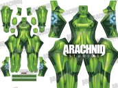 Zero Suit Samus Green Dye-Sub Spandex Lycra Costume
